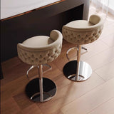 Modern Minimalist Swivel Bar Stool – Adjustable & Nordic Style Counter Chair