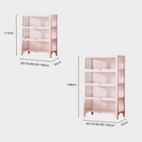 Kids Display Storage Cabinet - Steel Frame with Tempered Glass Doors & Customizable Knobs