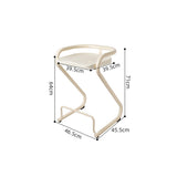 Nordic Leisure Armchair – Ergonomic PP Plastic Frame with Cushioned Seat and Backrest for Café, Balcony & Lounge Spaces