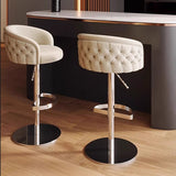 Modern Minimalist Swivel Bar Stool – Adjustable & Nordic Style Counter Chair