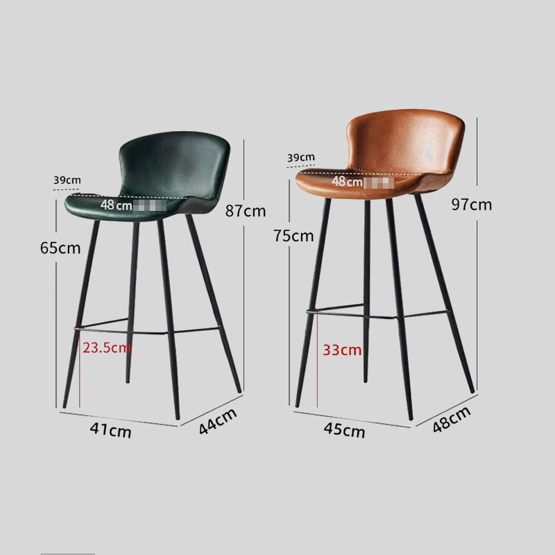 Nordic Dining Chairs Bar Stools Modern Designer Living Room Reception Desk Bar Stools Counter Bedroom Cadeira Salon Furniture