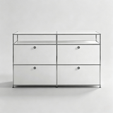 Modular Stainless Steel Sideboard | 1–3 Cabinet Storage System