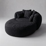 Customizable Comfy High Density Sponge Floor Lazy Compression Sofa