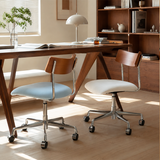 Laimo Home Adjustable Swivel Computer Chair with Aluminium Base