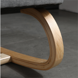 Ergonomic Kneeling Chair – Fixed Design, Full Birch Wood, Multiple Fabrics