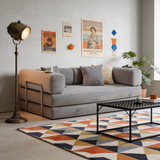 Foldable 55D Sponge Sofa Bed – Pet-Friendly Fabric, Compression Design