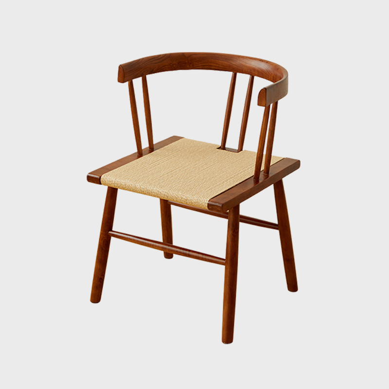 Handcrafted Wooden Chair with Woven Seat – Classic & Modern Designs