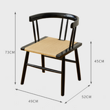 Handcrafted Wooden Chair with Woven Seat – Classic & Modern Designs