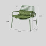 Elegant Lounge Chair - Modern Comfort for Indoor and Outdoor Spaces