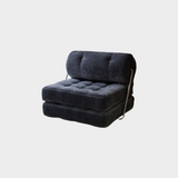 Nordic-Style 3-in-1 Foldable Lounge Chair Bed