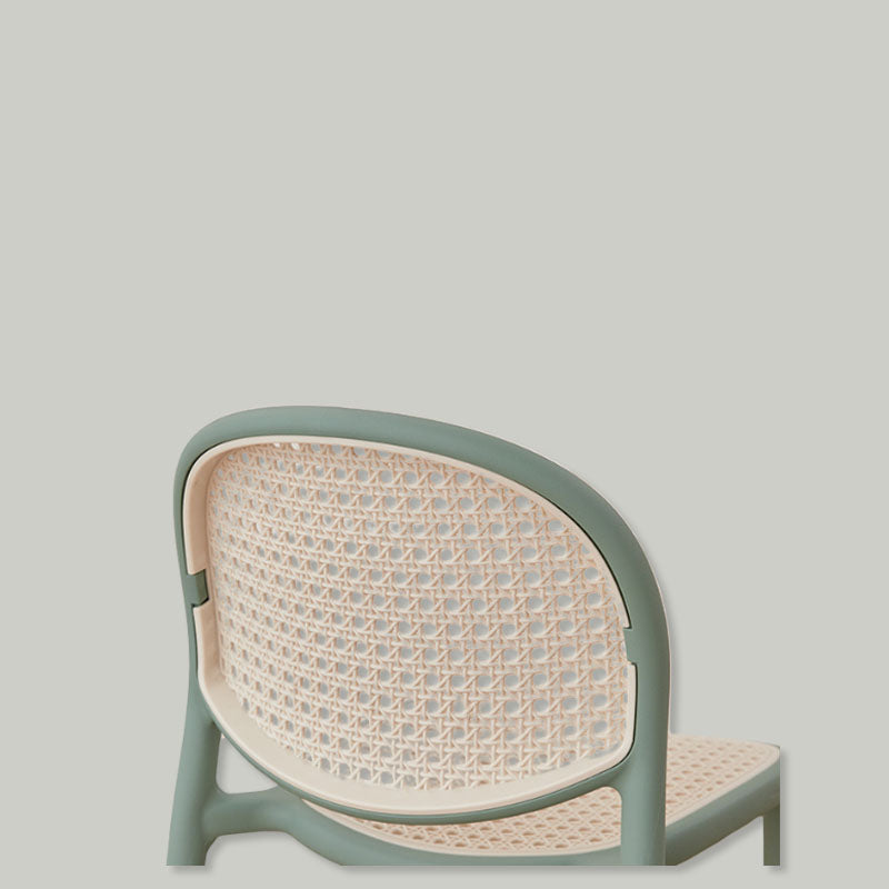 Nordic Bar Chair Family Backrest High Chair In The Ancient Style Rattan Woven Bar Chair Modern Simple Bar Chair