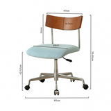 Laimo Home Adjustable Swivel Computer Chair with Aluminium Base
