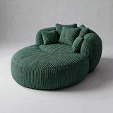 Customizable Comfy High Density Sponge Floor Lazy Compression Sofa