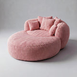 Customizable Comfy High Density Sponge Floor Lazy Compression Sofa