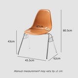 Mid-Century Eames-Style Plastic Dining Chair – Multi-Colour Options for Homes, Cafés, Bars & Boutique Interiors