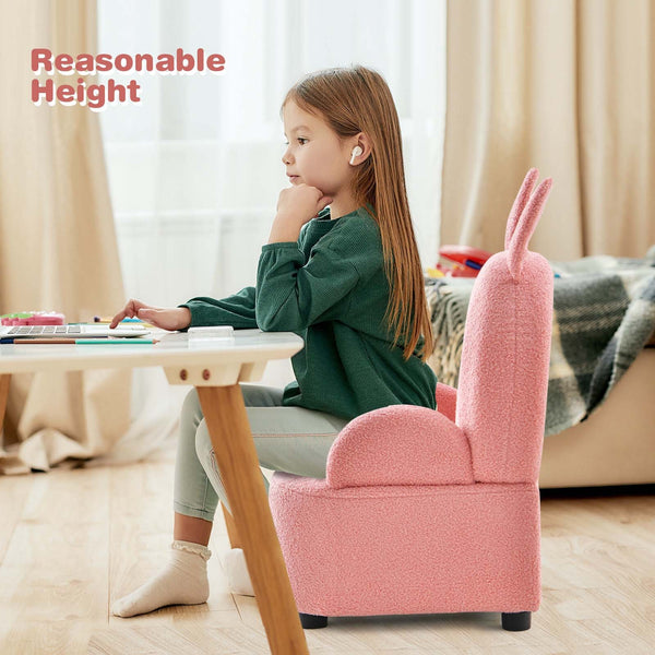 Kids Bunny Sofa Chair - Comfortable Ergonomic Design for Toddlers and Kids