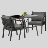 Modern Outdoor Bistro Set - Elegant Style and Durability