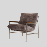 Modern Chenille Lounge Chair