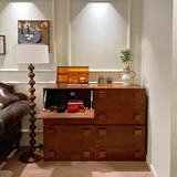 Modern Cube Wooden Drawer Cabinet