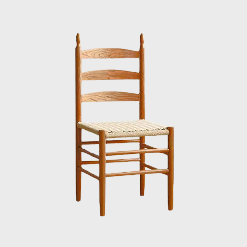 Handcrafted Wooden Chair with Woven Seat – Classic & Modern Designs