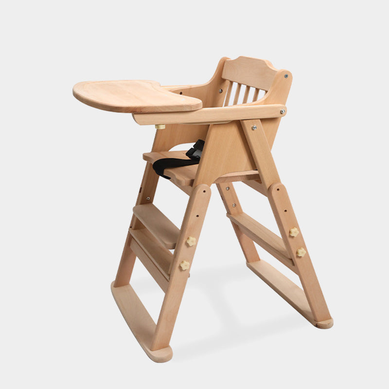 Classic Wooden High Chair: Timeless Design, Unmatched Durability, and Superior Safety