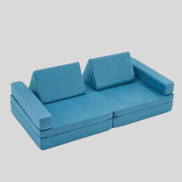 Customizable Kids Modular Sofa – Foldable, Wash-Free, Play Sofa Bed