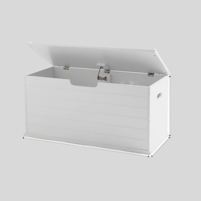 Children’s Wooden Toy Storage Chest with Safety Hinge