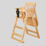 Classic Wooden High Chair: Timeless Design, Unmatched Durability, and Superior Safety