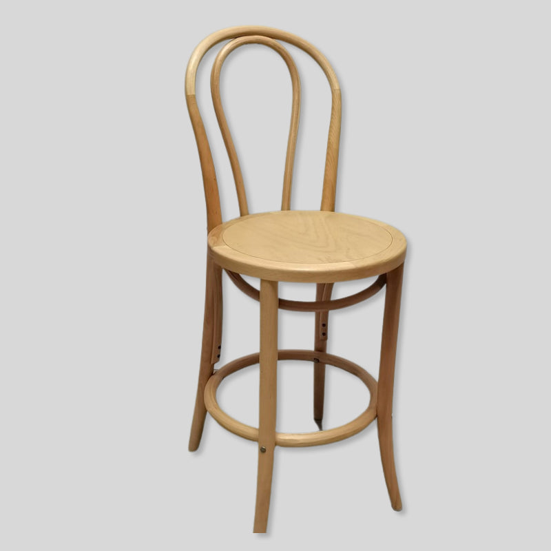 Classic Bentwood Bistro Chair - Timeless Design with Natural Wood Finish