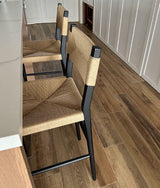 Organic Modern Counter Stools Linen Counter Stools