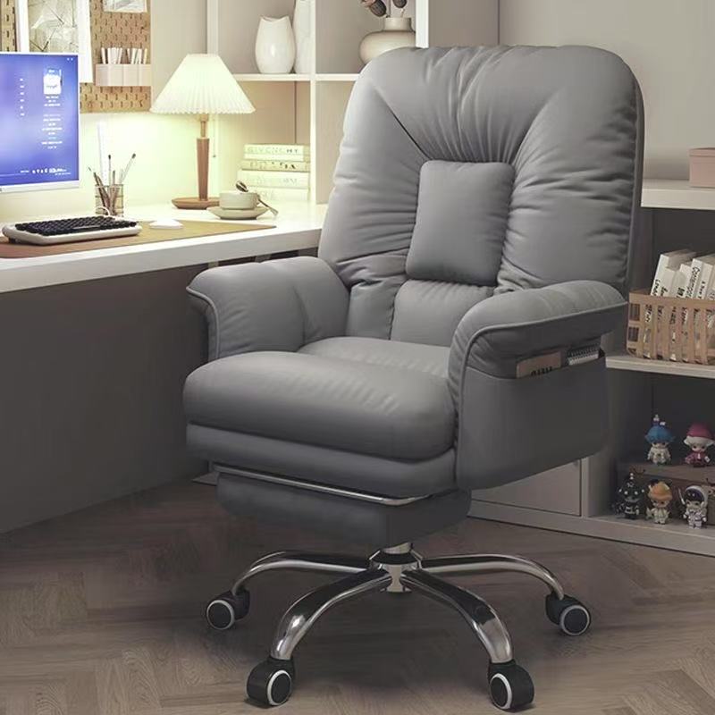 Ergonomic Relaxing Computer Chair with Adjustable Height and Reclining Features