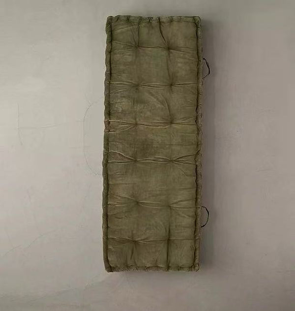 Custom Velvet Sofa Bed Cushion – Made to Order