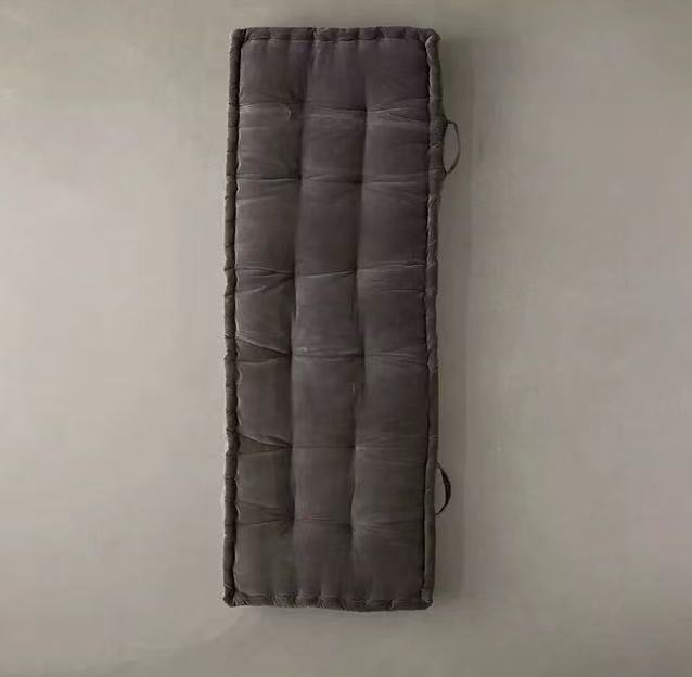 Custom Velvet Sofa Bed Cushion – Made to Order
