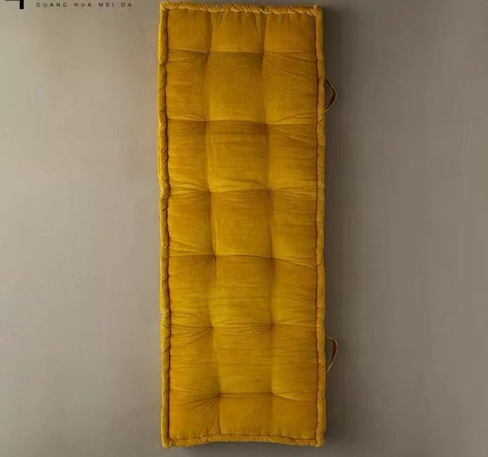 Custom Velvet Sofa Bed Cushion – Made to Order