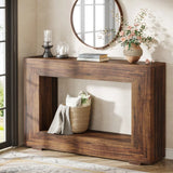 Modern Geometric Entryway Console Table