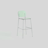 Modern Bar Chairs High Island Stools Transparent Commercial Accent Bar Chairs Plastic Counter Nordic Banqueta Furniture