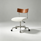 Laimo Home Adjustable Swivel Computer Chair with Aluminium Base