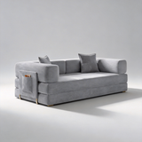 Multi-Form Chill Sofa | 5-in-1 Convertible Sofa Bed, 55D Foam, Stainless Steel Frame