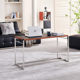 Multifunction Modern Minimalist Stainless Steel Frame Coffee & Work Table