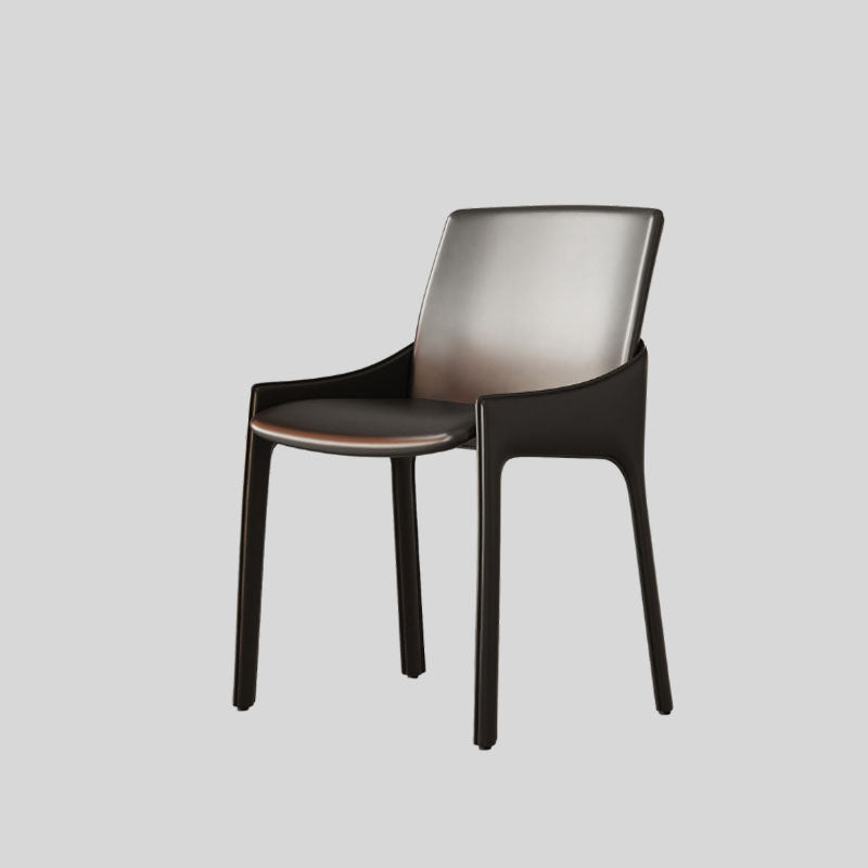 Contemporary Two-Tone Dining Chair - Chic and Comfortable