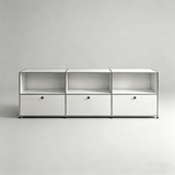 Modular Stainless Steel Sideboard | 1–3 Cabinet Storage System