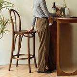 Classic Bentwood Bistro Chair - Timeless Design with Natural Wood Finish