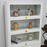 Kids’ Display Storage Cabinet with Glass Doors
