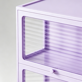 Steel Frame Tempered Glass Display Cabinet | Flip-Up Doors | Removable Legs
