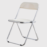 Premium Acrylic Transparent Foldable Chair with Enhanced Polypropylene for Modern Living