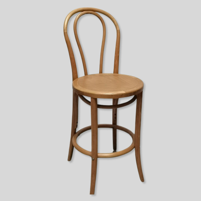 Classic Bentwood Bistro Chair - Timeless Design with Natural Wood Finish