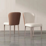 Modern Upholstered Dining Chair with Precise Measurements for Optimal Comfort