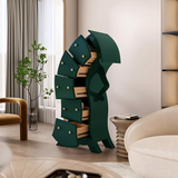 Whimsical Curved Human-Shaped Cabinet – Artistic Designer Drawer