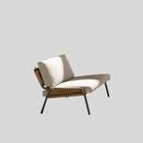 Contemporary Woven Accent Lounge Chair – Outdoor & Indoor Leisure Chair