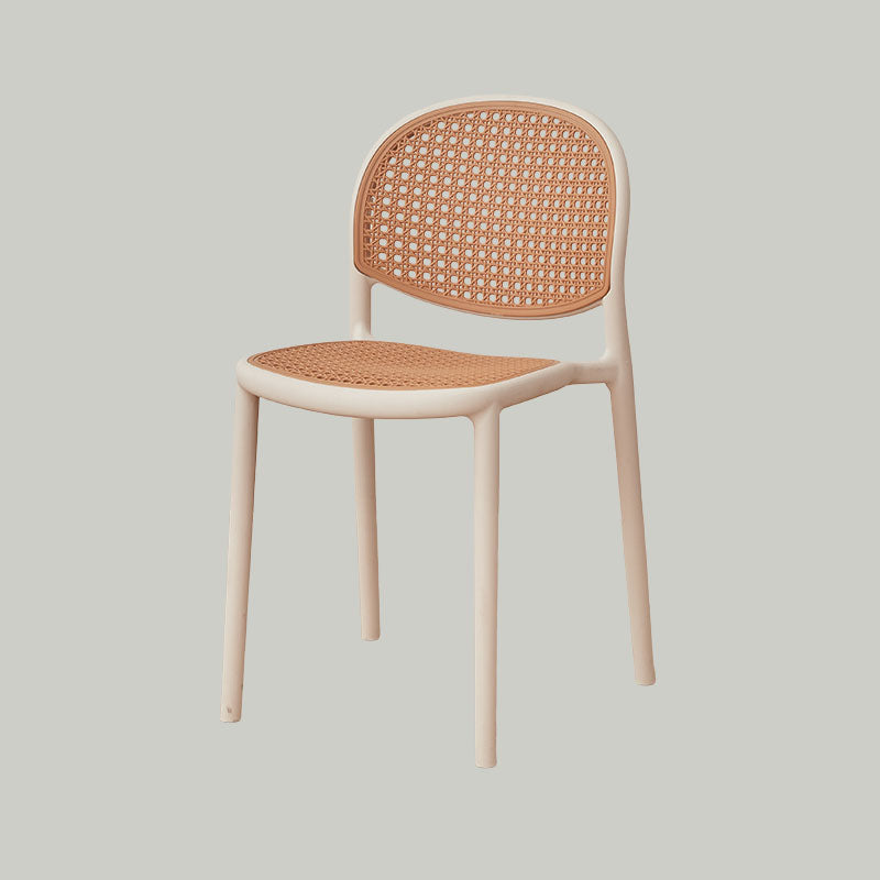 Nordic Bar Chair Family Backrest High Chair In The Ancient Style Rattan Woven Bar Chair Modern Simple Bar Chair